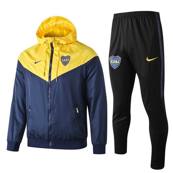 Rompevientos Boca Juniors Conjunto Completo 2019-2020 Azul